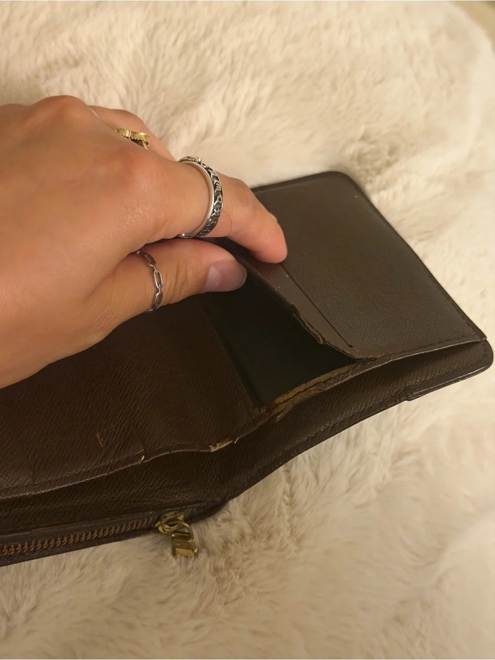 Louis Vuitton damier wallet